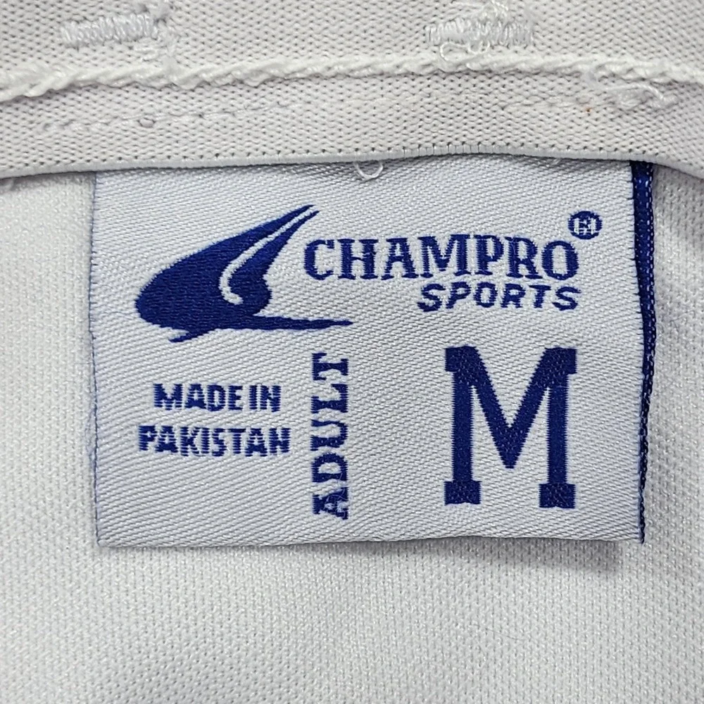 Champro Sports Pants Mens M White Cropped Baseball Knicker Adjustable Waist‎